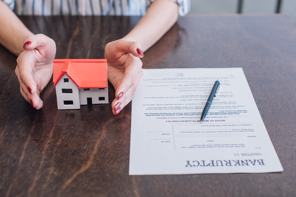 bankruptcy form house