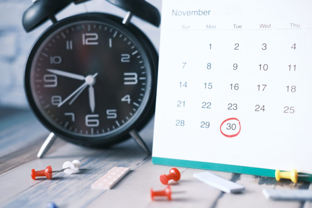 clock and calendar